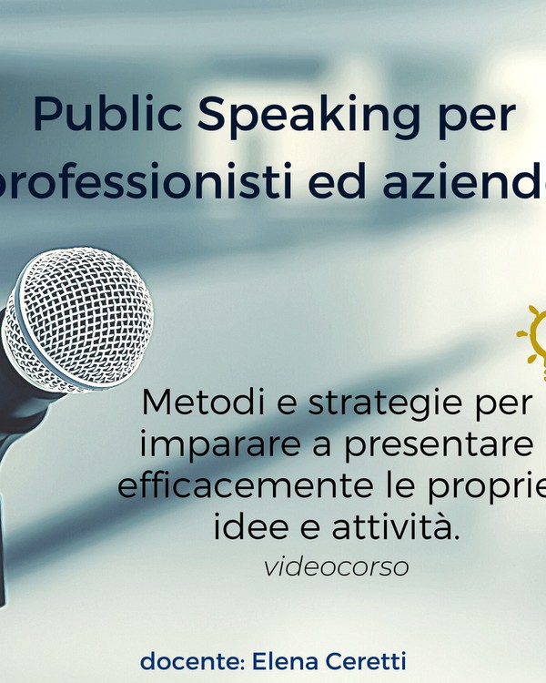 Public speaking - EC